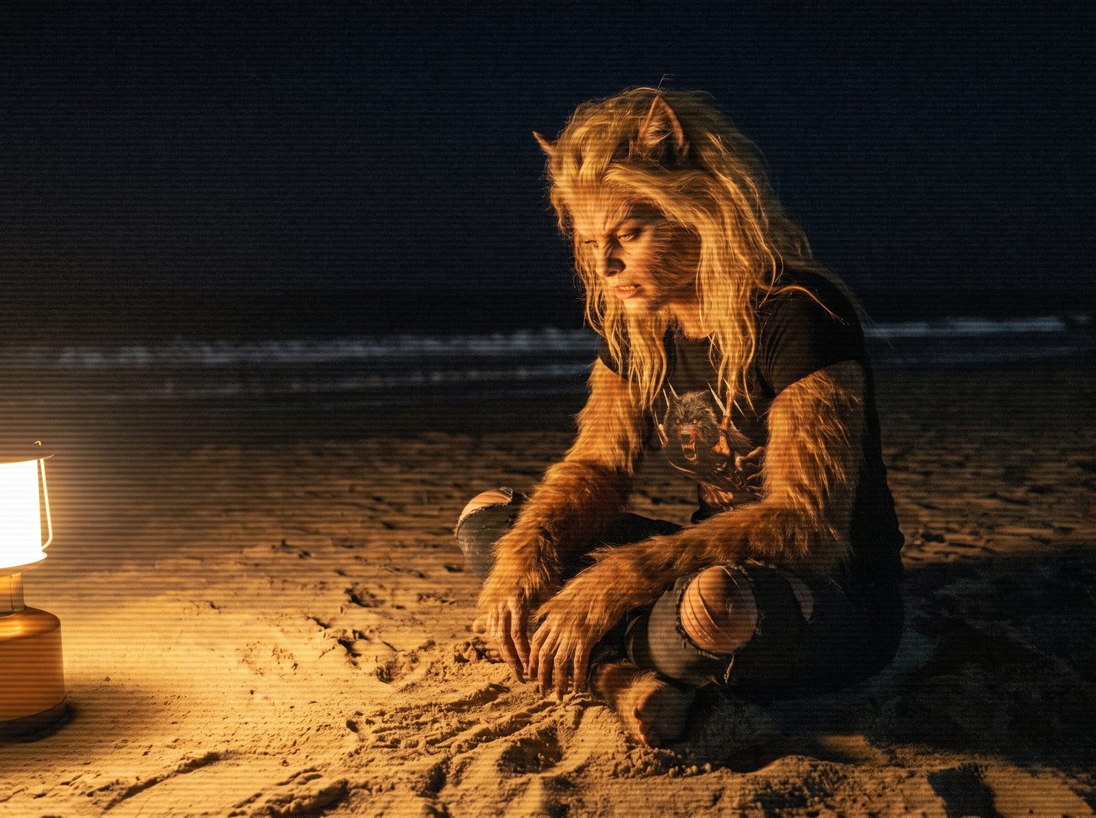 Lunara on the sand