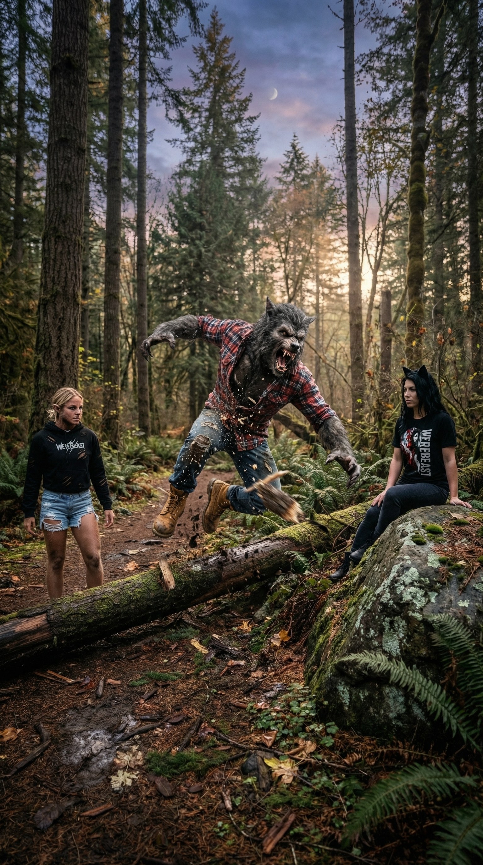 Mid-Shift, Fallen Log